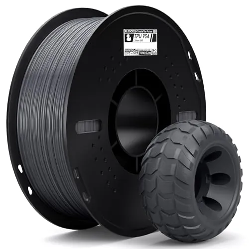 ELEGOO Filamento TPU 95A 1.75mm 1KG Gris