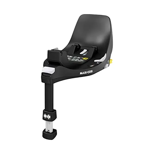 Maxi-Cosi FamilyFix 360 i-Size, Base ISOFIX Giratoria 360, Sistema de Silla Coche Giratorio, de 0 a 4 años (40-105 cm), giro FlexiSpin con una mano, control de giro TravelSafe, Click & Go, negra