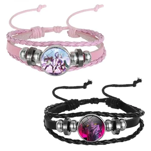 OPVYAEU Kpop Pulsera Niña Kpop Pulsera Pulseras Amistad Pulsera Kpop Regalo Fiesta Cosplay Accesorio Kpop Muñecas Fan Pulsera Accesorio Inspirado en Demon Hunter
