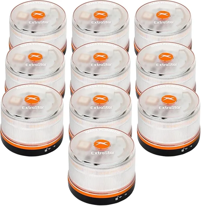 HIBRON EXTRASTAR Luz Emergencia Baliza V16 Homologada DGT con Geolocalización, Baliza Coche Conectada DGT 3.0, Datos Incluidos hasta 12/2038