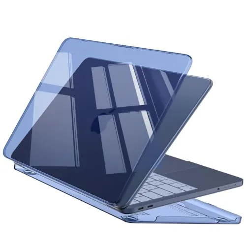 EooCoo para Funda MacBook Neo 2026 A3404 con Chip A18 Pro Índigo | Ultra Delgada y Superficie Lisa,Compatible con MacBook Neo 13",Carcasa Protectora Transparente de Plástico Rígido