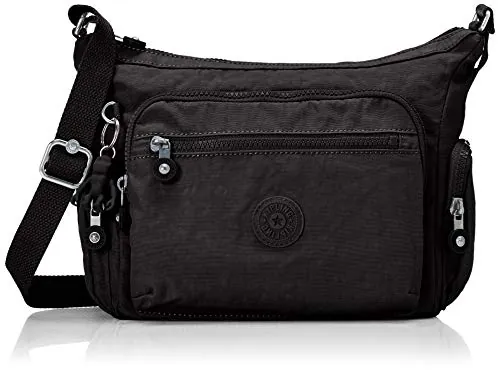 Kipling GABBIE S Bandolera pequeña, Black Noir (Black)