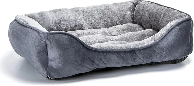 Nobleza Cama Perro Grandes, Cama para Perro Lavable, Cama de Perros Medianos Antideslizantes con Relleno de Fibras Super Suave, Cama para Mascotas Pequeños, 77 * 67cm