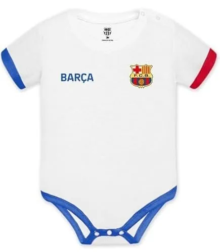 Body BEBÉ FC Barcelona 2ª EQUIPACIÓN - 2023/24 - Producto Oficial con Licencia (3 MESES)