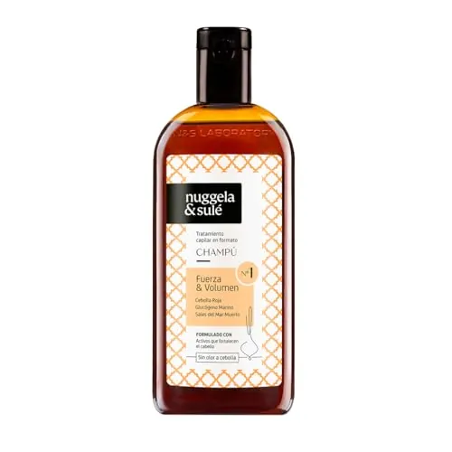 Nuggela & Sulé Champú Nº1 Fuerza & Volumen. Extracto de Cebolla Roja 250 ml