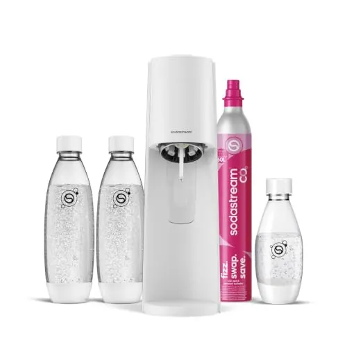 Sodastream Terra – Máquina para hacer agua con gas y bebidas, blanco
