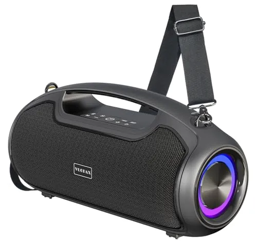 VUOPAX Altavoz Bluetooth Potente Portátil Mejores(200W Pico),Bass Boost