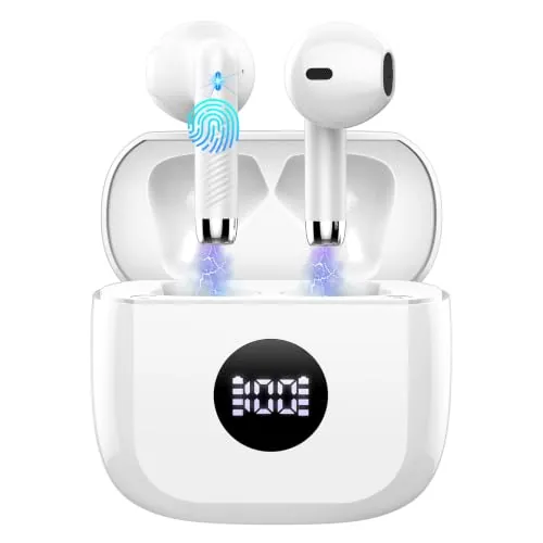 2026 Auriculares Inalámbricos Bluetooth 5.4, Auriculares Inalámbrico 40H