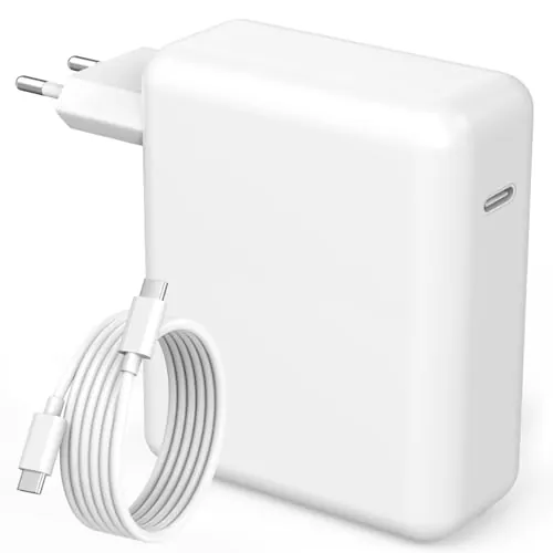 Cargador MacBook Pro, USB C 67W para MacBook Air 2020/2019/2018, MacBook Pro 13/14/15/16 Pouces 2024 2023 2022 2021 2020, M1 M2 M3 M4 iPad, Cargador iPad Carga Rapida para Lenovo con Cable 2M / 6.6f