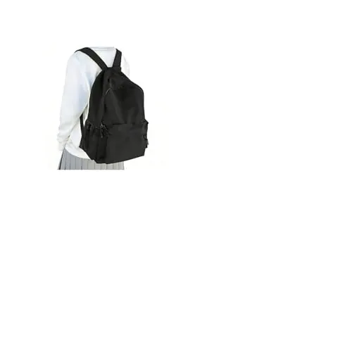 HYC00 Mochilas Escolares,Mochila Escolar Adolescente Mochilas Colegio Niña Mochila Instituto Chica Mochila Universitaria Mujer Mochila Portatil Mochilas Casual Backpack Mochila Informal,Negro
