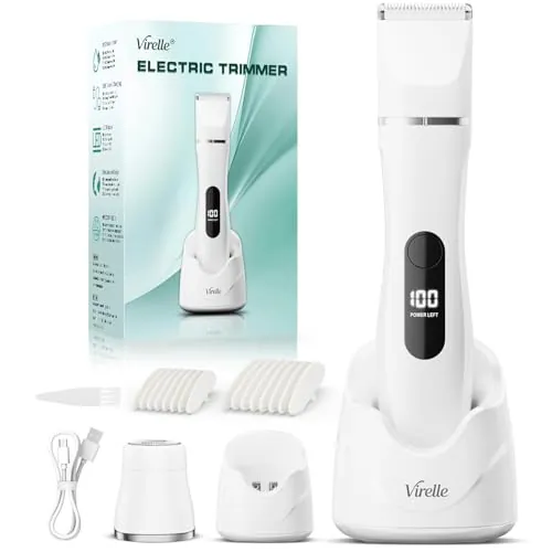 Afeitadora Electrica Mujer, Rasuradora Zona Intima (Cara, Piernas y Cuerpo)