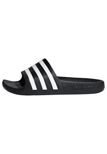 adidas Unisex niños Adilette Aqua Slides Kids, Core Black / Cloud White / Core Black, 36 EU