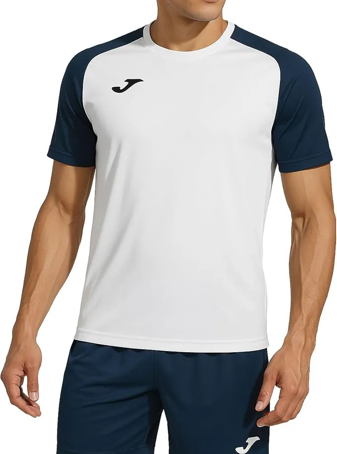 Joma - Camiseta Deportiva Manga Corta Hombre , 7XS -2XL - Ligera y Transpirable, Ideal para Todo Tipo de Deporte - Academy IV