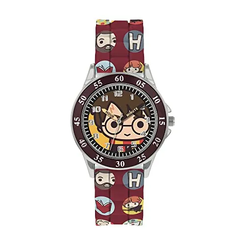 Harry Potter Unisex-Kid's Analog Quartz Watch with Silicone Strap HP9049