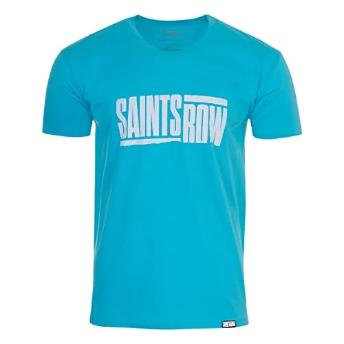 Saints Row Camiseta Logo Blue, M