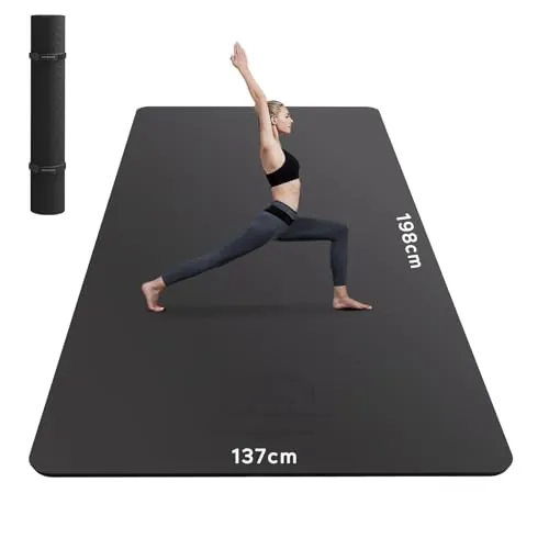 HAPBEAR Esterilla Yoga 198×137cm×6mm