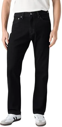 Levi's 505 Regular Fit, Jeans Hombre, Negro (Black), 38W / 32L