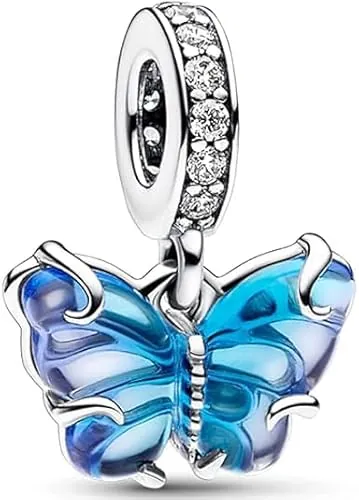 TINSLO Charms Abalorios Colgante para mujer, plata de ley 925, compatible con pulseras y collares Pandora, compatible con pulseras europeas para mujeres y niñas