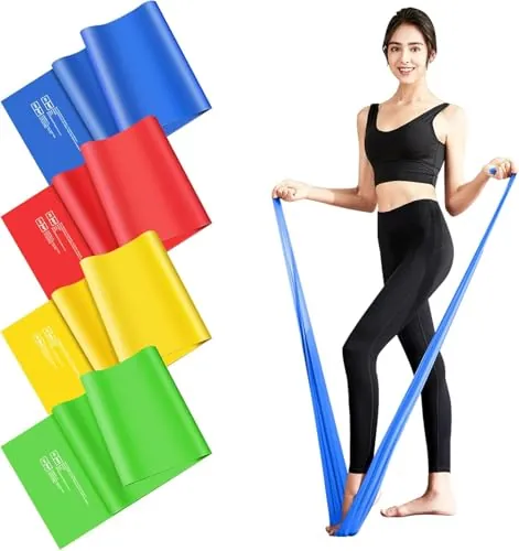 Fokky 1.5M Gomas Elasticas Musculacion, Bandas Elasticas con 4 Niveles