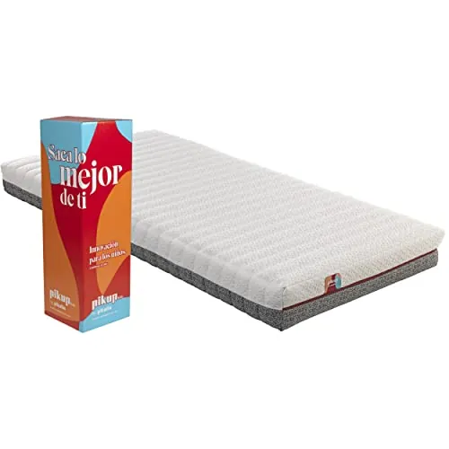 PIKOLIN Colchoneta para Niños PIKUP Kids | 90x190 | Altura 18cm | Espuma HR con Funda Lavable