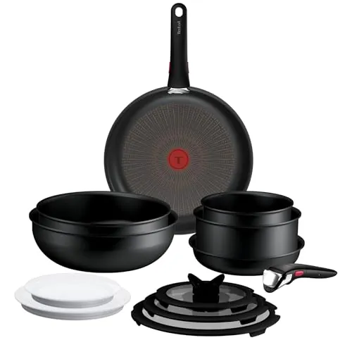 Tefal Ingenio Explore - Juego de 6 Piezas + 7 Accesorios, Aluminio