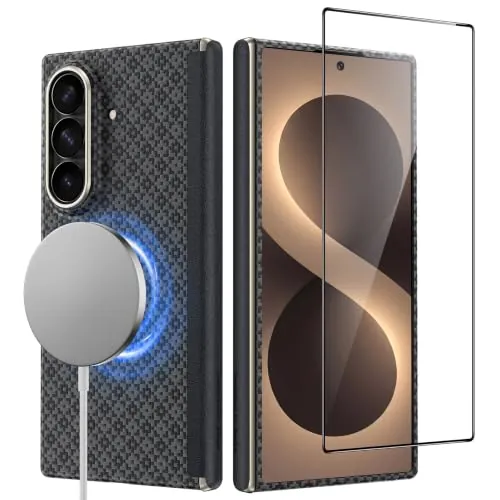 BENKS ArmorGrid Air Funda para Samsung Galaxy Z Fold 8 Ultra para MagSafe