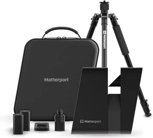 Matterport Pro3 Performance Kit 3D Lidar Cámara Digital para Crear experiencias Profesionales de Recorrido Virtual 3D con Vistas 360 y fotografía 4K Espacios Interiores y Exteriores con