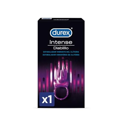 Durex Juguete Sexual Anillo Vibrador Intense Orgasmic Diablillo Estimulador Clítoris