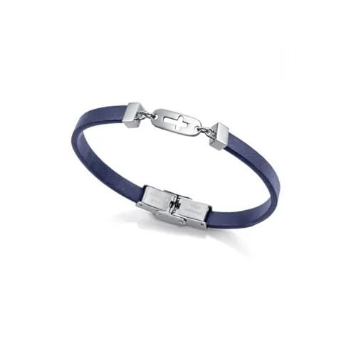 Viceroy Pulsera 75395P01013 acero y piel niño