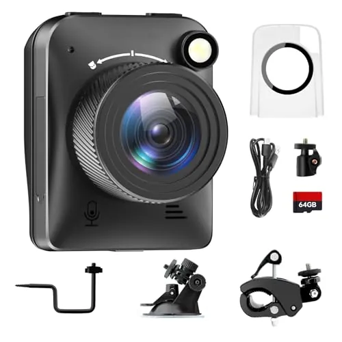 Dsoon Cámara de lapso de Tiempo, cámara 4K FHD Timelapse para Exteriores, Nivel Impermeable IP66, para Grabar construcción al Aire Libre, Clima, Planta, batería de 6 Meses, Tarjeta TF de 64 GB