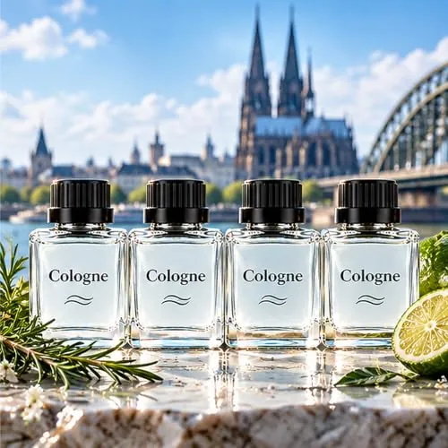 Recambio de Perfume para Coche Pack de 4 (Colonia), 4 Frascos de Perfume para Ambientador Eléctrico de Rejilla de Ventilación, Recambios para Difusor de Aroma de Coche, Compatible con CFK-2