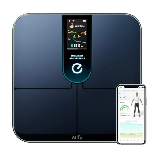 eufy P3 Báscula de Baño Digital, WiFi Bluetooth, análisis inteligente