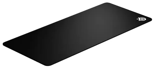 SteelSeries QcK XXL - Alfombrilla de ratón para juegos - Base de goma antideslizante extragruesa (6mm) - Optimizada para sensores de juegos - Tamaño XXL - Negro