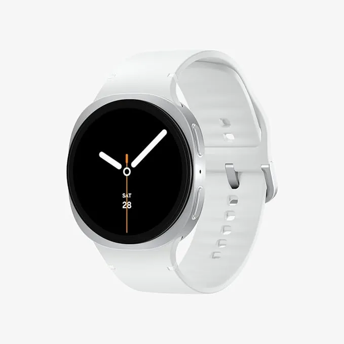 Samsung Galaxy Watch8, 44mm, Bluetooth, Galaxy AI, Smartwatch, Procesador 3 NM, Asistente de Salud y Sueño, Seguimiento Deportivo, Garantía 3 Años + 1 año Extra, Plata(Versión Española)