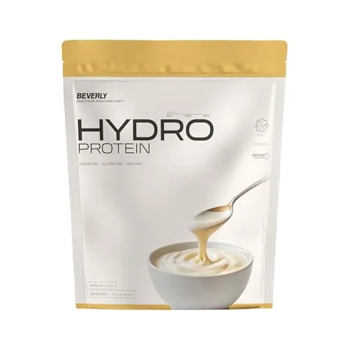 Beverly HYDRO PROTEIN – Proteína Hidrolizada de Suero con DigeZyme® y Tolerase® | 29 g Proteína por Ración | 1 kg (28 Servicios) | Alta Digestibilidad (Natillas)