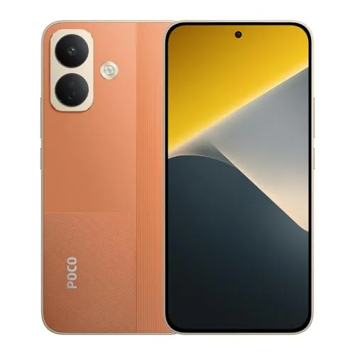 POCO X8, Smartphone 12G+256GB, Naranja, batería de 8340mAh, carga de 67 W