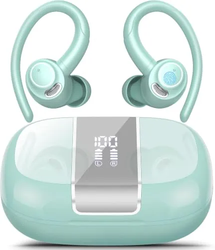 Csasan Auriculares inalámbricos Deportivos, Cascos Sonido Premium