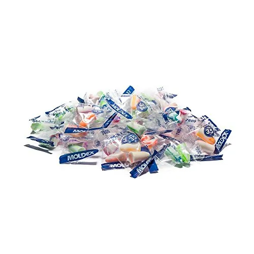 Moldex 7800-50 Spark - Tapones suaves para los oídos (50 unidades)
