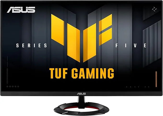 ASUS TUF Gaming VG249Q5R Monitor de 23,8 Pulgadas, Full HD (1920 x 1080), 200 Hz, Fast IPS, ELMB, 0.3 ms GTG (mín), Altavoz estéreo, DisplayWidget Center, AI Visual