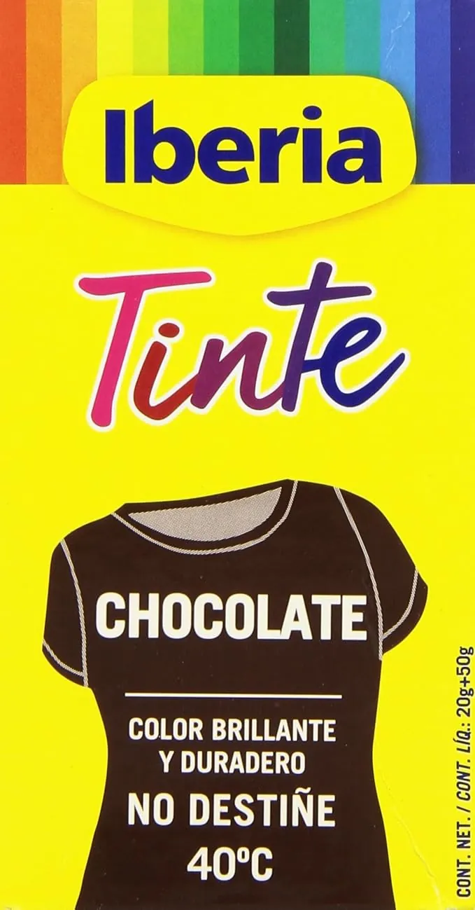 Iberia Tinte Textil Color Chocolate - 70 gr