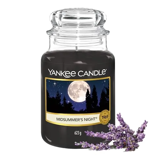 Yankee Candle 115174 - Vela, tamaño grande, color negro