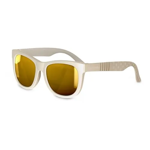 SUAVINEX, Gafas de Sol para Bebés de 0 a 12 Meses, Polarizadas, con Filtro UV 400, 100% Protección Rayos UVA y UVB, con Funda Incluida, Muy Flexibles y Ligeras, de Forma Cuadrada, Color Beige