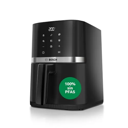 Bosch, Freidora de aire, Serie 2, 6 programas,1300 W, negra, MAF24AB0