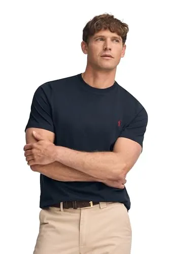 Polo Club Camiseta básica Azul Marino de algodón con Logo Rigby Go para Hombre
