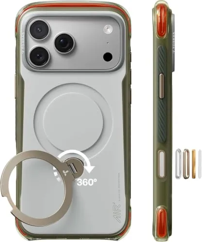TORRAS Q3 Air Pro para iPhone 18 Pro MAX, Funda con Doble Airbag Anticaídas