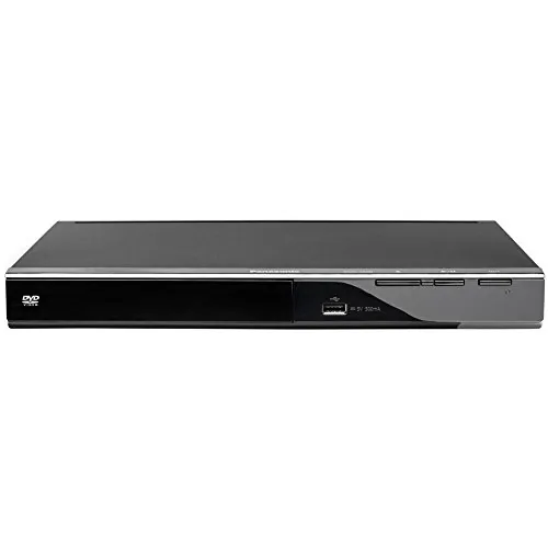 Panasonic DVD-S500EG-K - Reproductor DVD (Xvid, USB, Power Resume) Color Negro