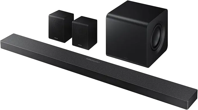 Samsung Barra de Sonido HW-QS750F/ZF -Wireless Dolby Atmos, 3.1.2ch Sound, Q-Symphony, SpaceFit Sound