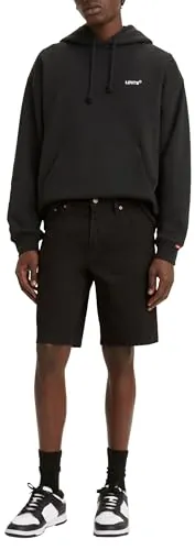 Levi's 405 Standard Shorts Pantalones Cortos, Black Rinse Adv Short, 38W para Hombre