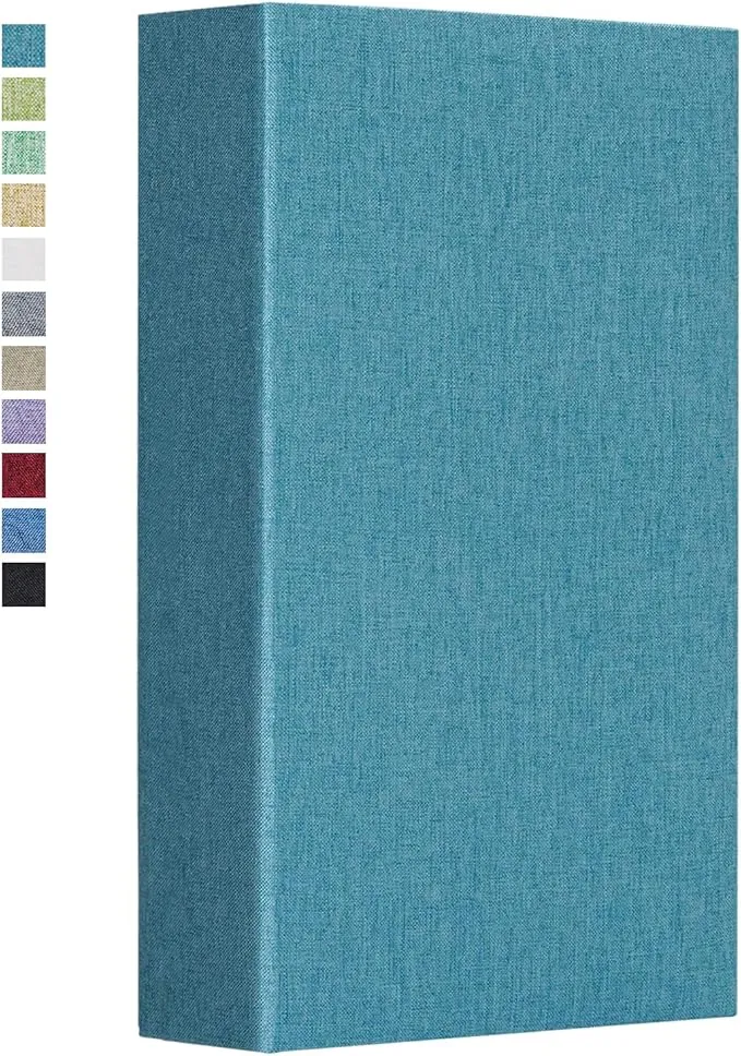 Vienrose Álbum de Fotos 10x15 cm de Gran Capacidad 300 Fotos Cubierta de Tela Libro de Imágenes Horizontales, Familia, Bebé, Boda, Aniversario, Vacaciones