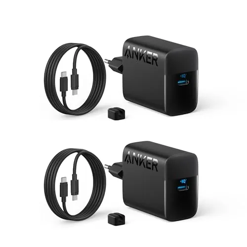 Anker Cargador USB C Superrápido 45W con Cable para Samsung S24